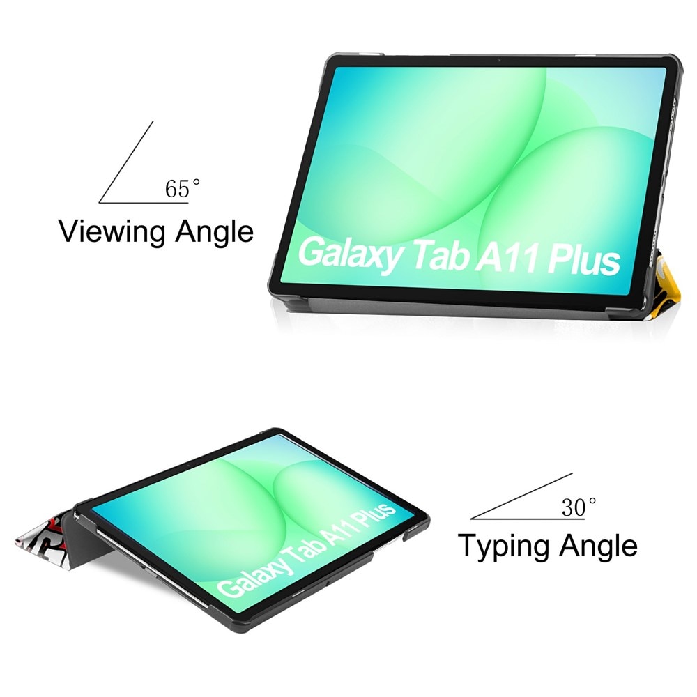Husă pentru tabletă Samsung Galaxy Tab A11 Plus / A9 Plus, Fold Pro, piele ecologică, protecție 360, design modern