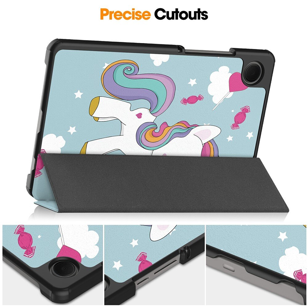Husă pentru tabletă, Fold Pro, 360 grade protecție, piele ecologică, design modern, pentru Samsung Galaxy Tab A11/A9