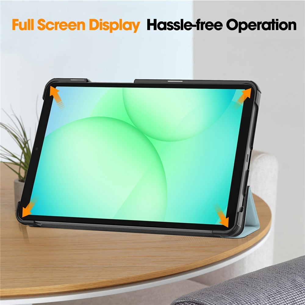 Husă pentru tabletă, Fold Pro, 360 grade protecție, piele ecologică, design modern, pentru Samsung Galaxy Tab A11/A9
