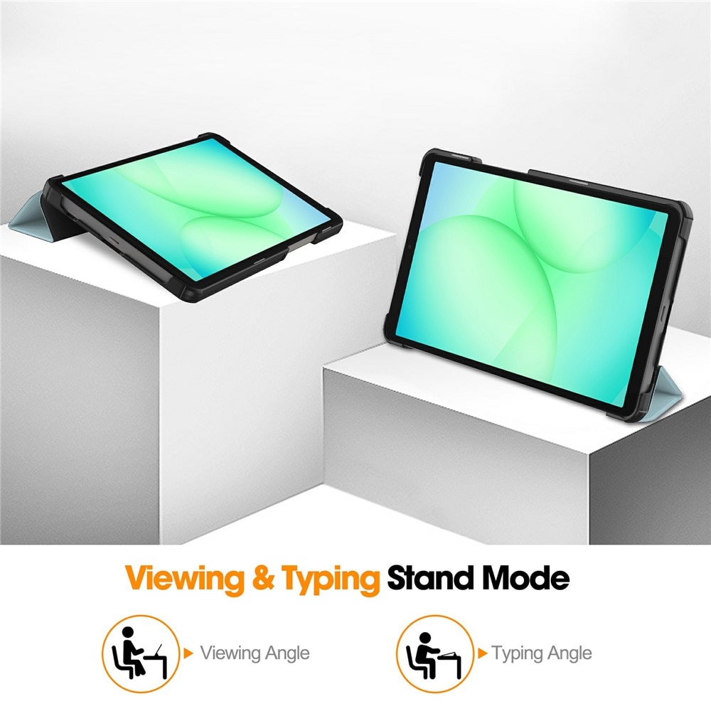Husă pentru tabletă, Fold Pro, 360 grade protecție, piele ecologică, design modern, pentru Samsung Galaxy Tab A11/A9