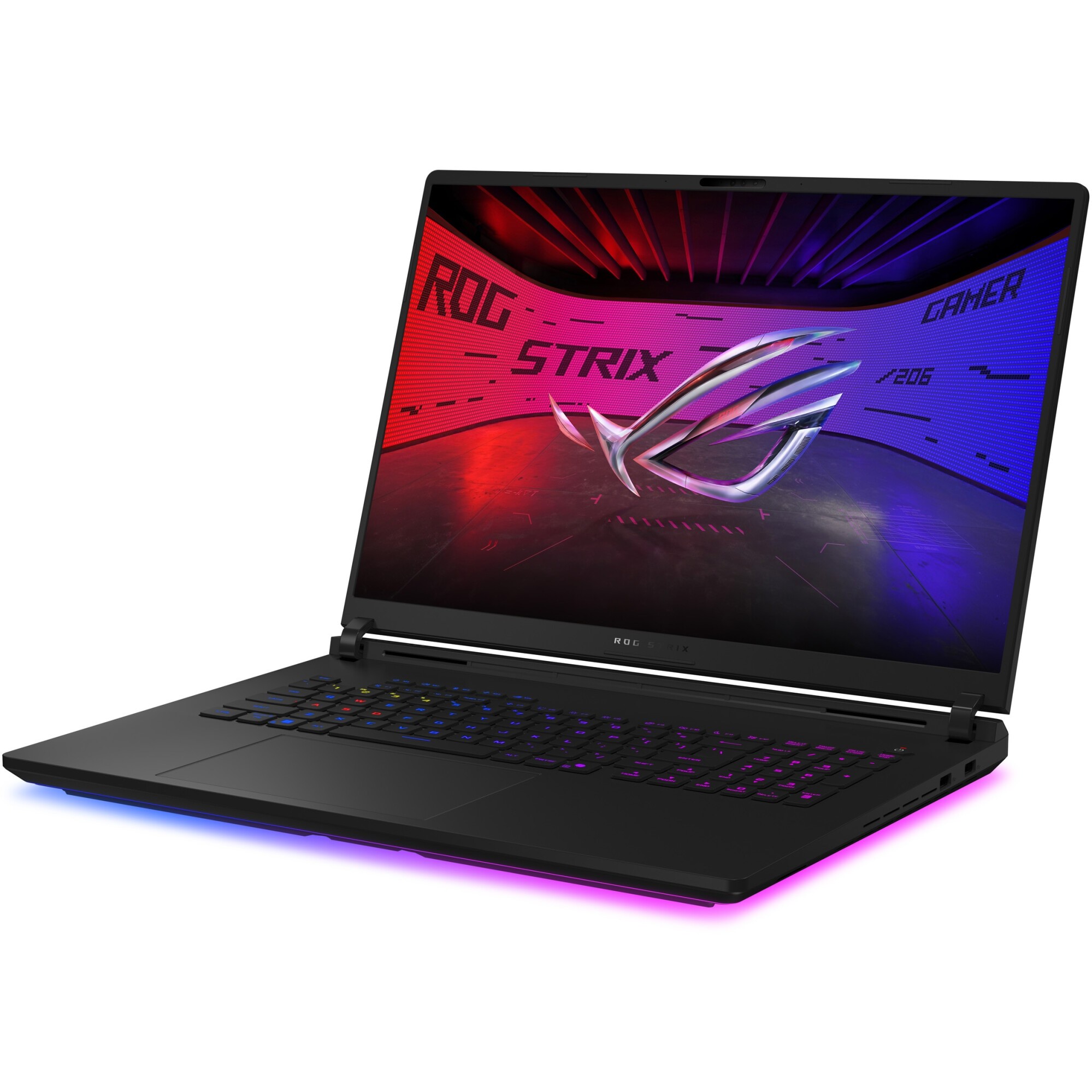 Laptop Gaming ASUS ROG Strix SCAR 18 G835LX cu procesor Intel® Core™ Ultra 9 275HX pana la 5.4GHz, 18", 2.5K WQXGA, Mini LED, 240Hz, G-Sync, 64GB DDR5, 2TB SSD, NVIDIA® GeForce RTX™ 5090 24GB GDDR7, Windows 11 Pro, Off Black