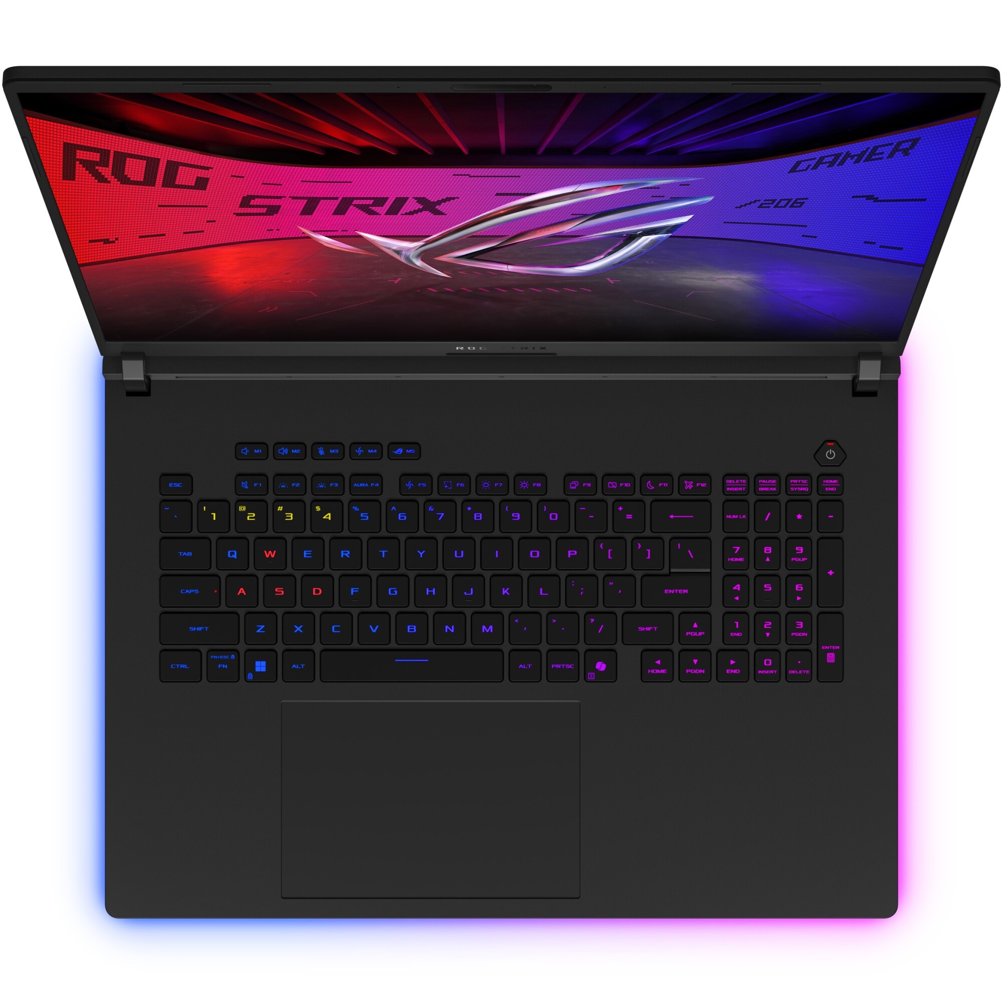 Laptop Gaming ASUS ROG Strix SCAR 18 G835LX cu procesor Intel® Core™ Ultra 9 275HX pana la 5.4GHz, 18", 2.5K WQXGA, Mini LED, 240Hz, G-Sync, 64GB DDR5, 2TB SSD, NVIDIA® GeForce RTX™ 5090 24GB GDDR7, Windows 11 Pro, Off Black