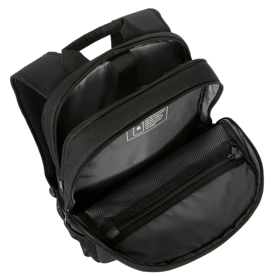Rucsac laptop GeoLite EcoSmart, impermeabil, negru, 15.6 inch