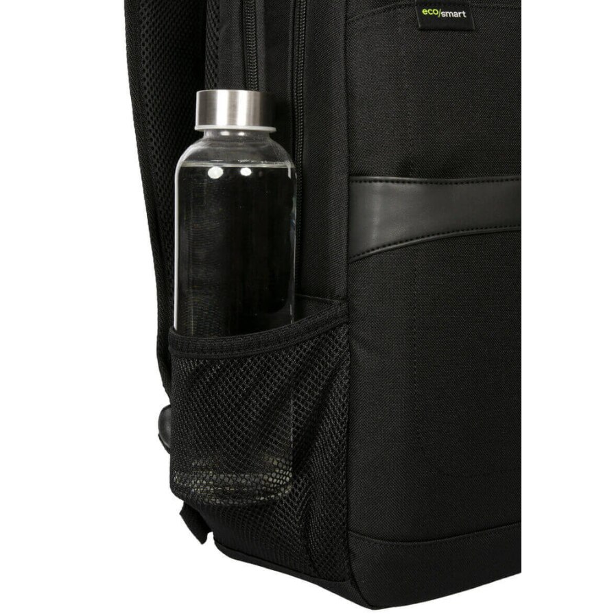 Rucsac laptop GeoLite EcoSmart, impermeabil, negru, 15.6 inch