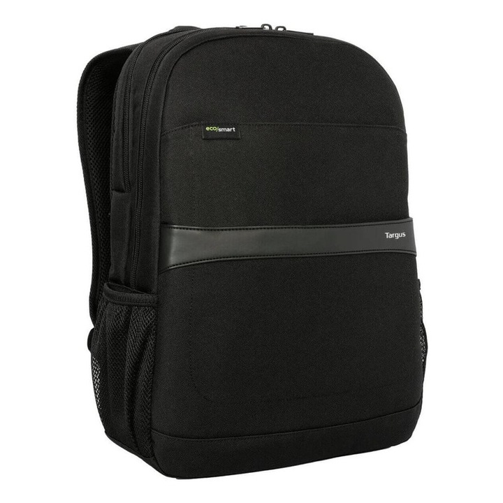 Rucsac laptop GeoLite EcoSmart, impermeabil, negru, 15.6 inch