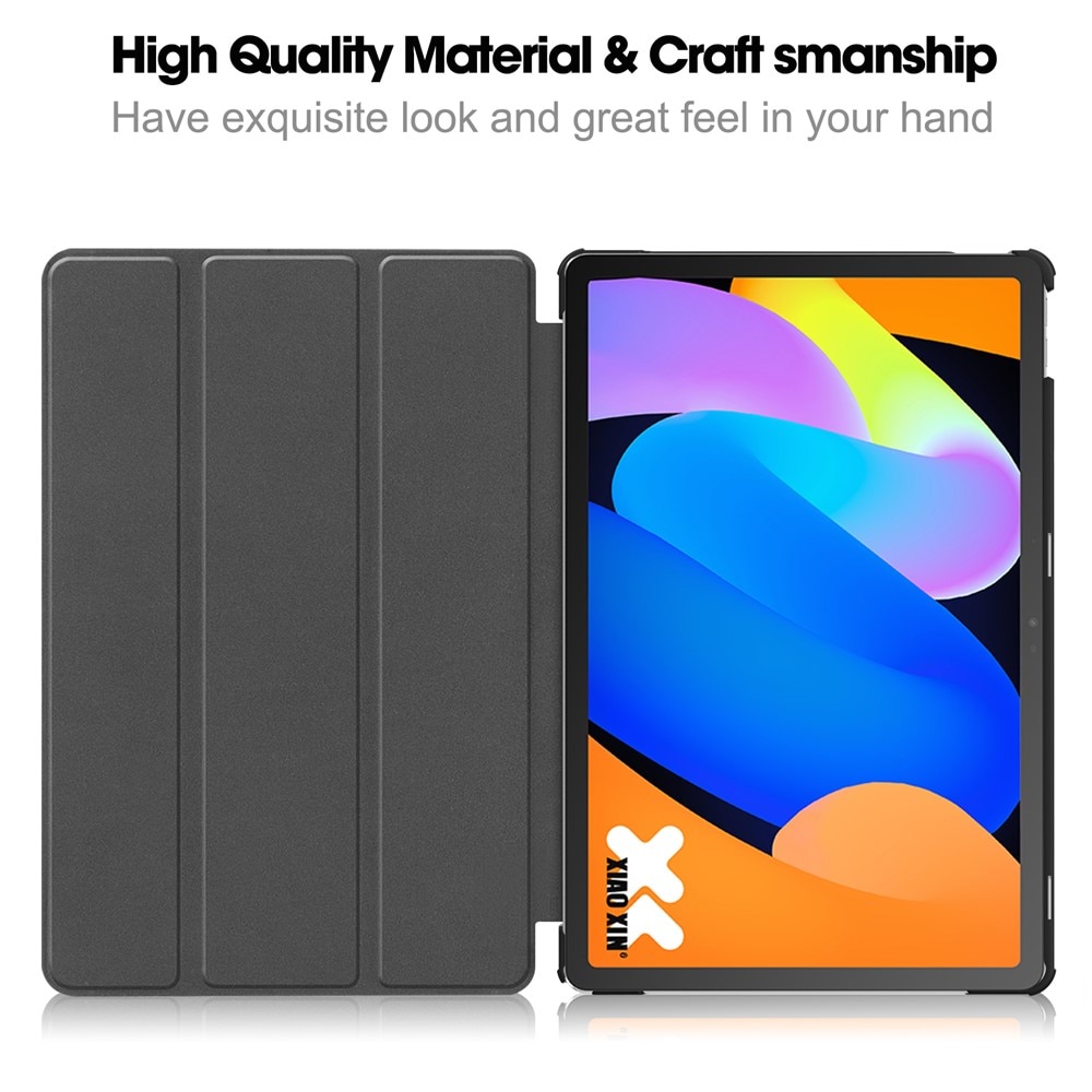 Husa pentru Lenovo Idea Tab 11 tip stand functie sleep/wake-up si inchidere magnetica, protectie 360 - roz