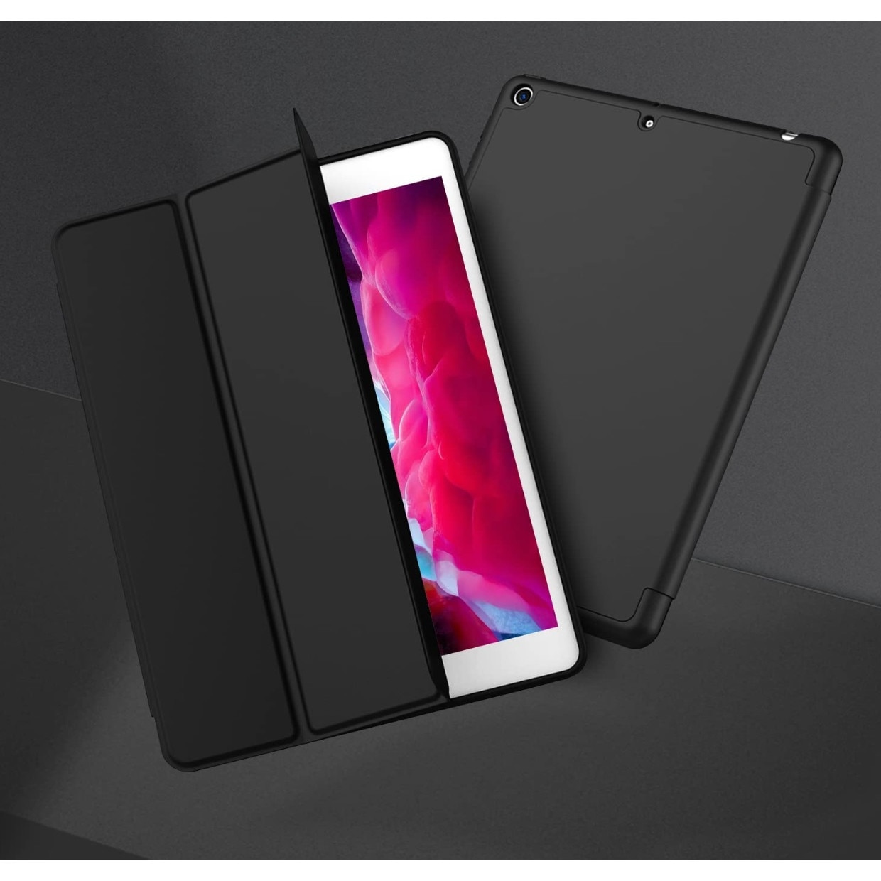 Husa Apple iPad 9.7, Piele ecologica, Verde