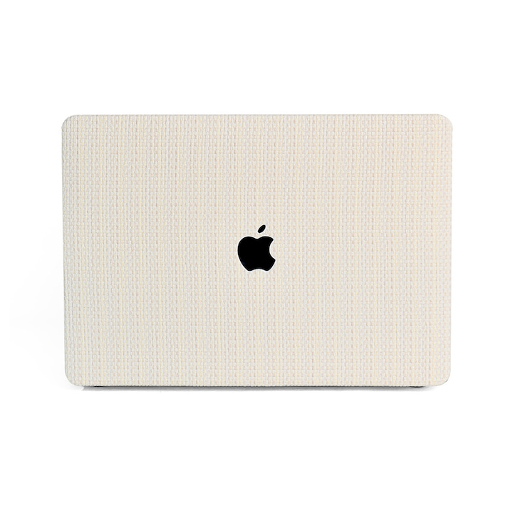Carcasa Hard Shell cu textura de tesatura pentru MacBook Pro 14 (2021/2022/2023/2024/2025) (M5/M4/M3/M2/M1 Pro Max) (A3434/A3112/A3185/A3401/A2918/A2992/A2779/A2442), Husa & Protectie MacBook,, Bej