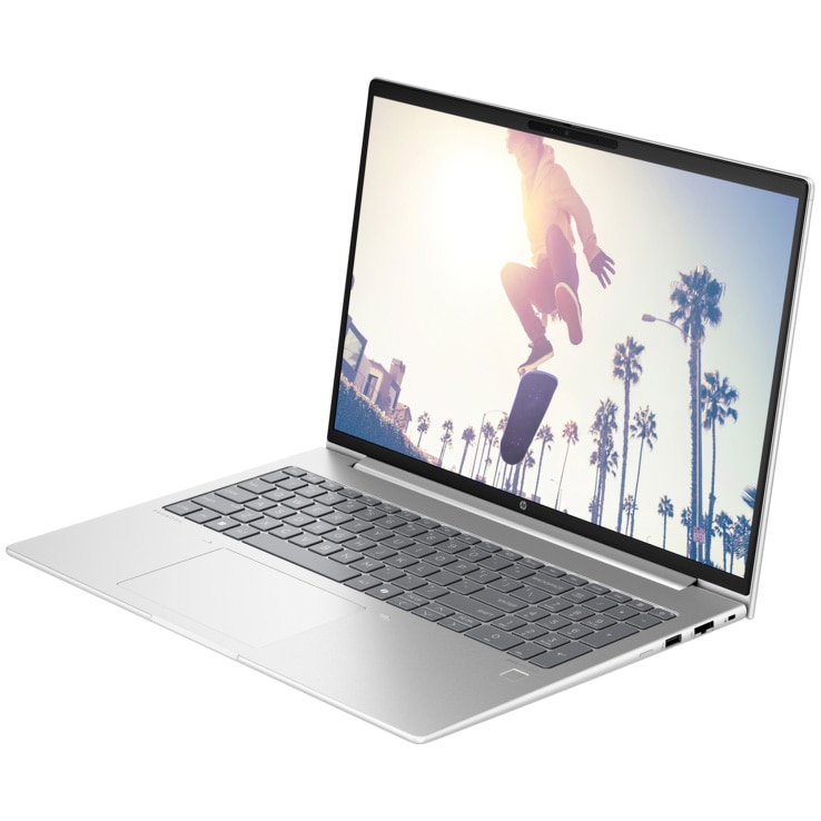 Laptop HP ProBook 460 G11 cu procesor Intel® Core™ Ultra 7 155U pana la 4.8GHz, 16", WUXGA, IPS, 16GB DDR5 RAM, 512GB SSD, Intel® Graphics, Free DOS, Pike silver