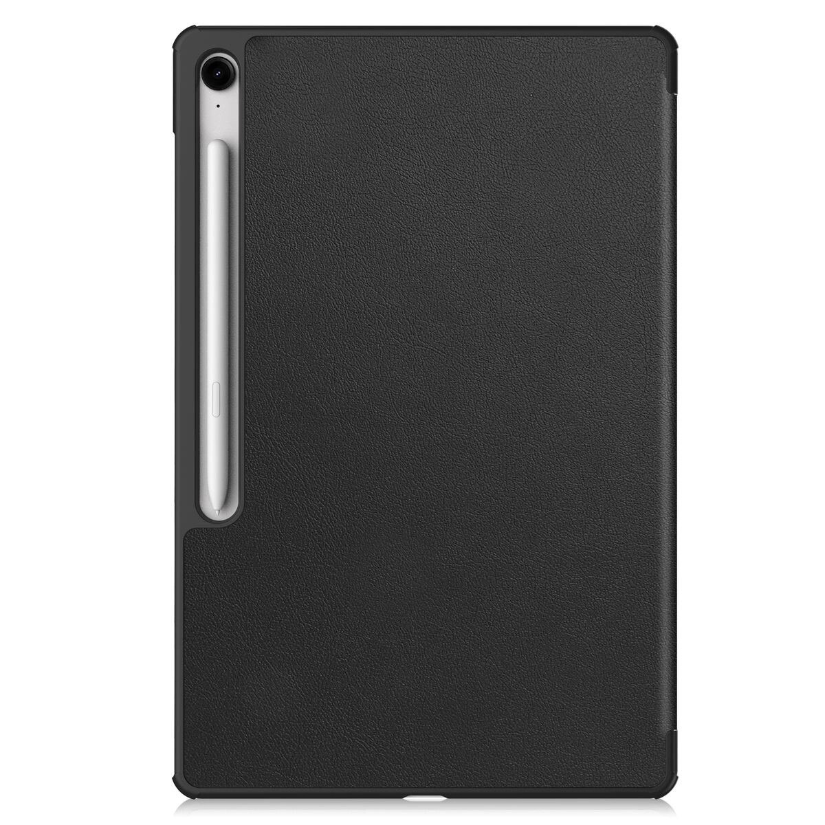 Husa tableta Bizon Case Tab Croc pentru Samsung Galaxy Tab S10 FE Plus, negru