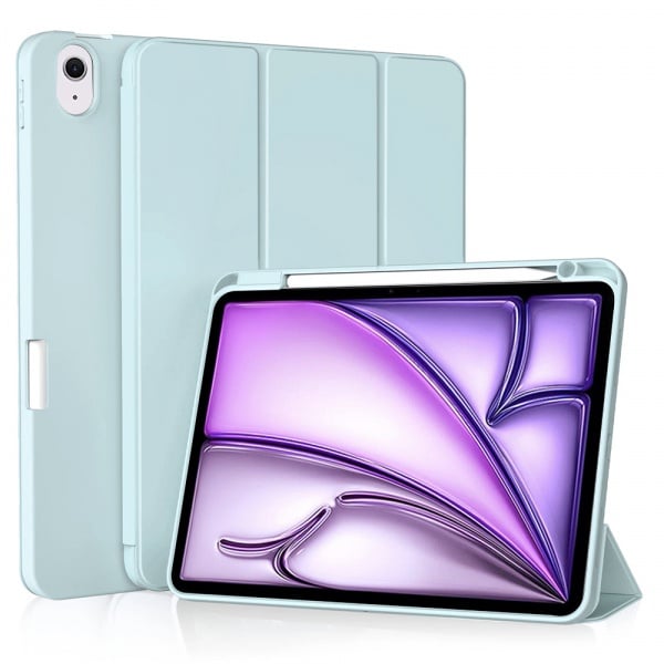 Husa pentru iPad Air 11A (2024) - Techsuit Flex Trifold - Sky Blue