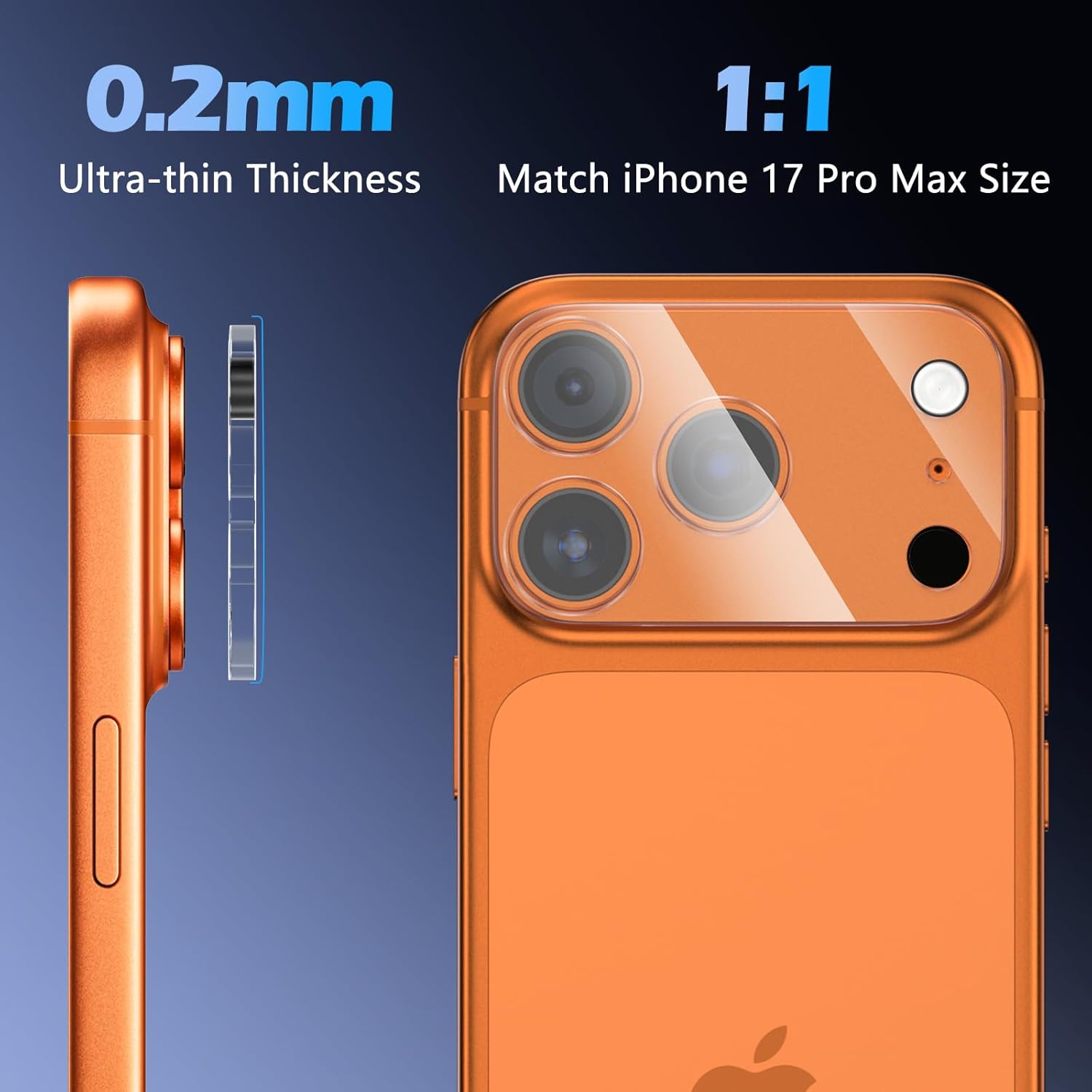 Folie Camera pentru iPhone 17 Pro Max