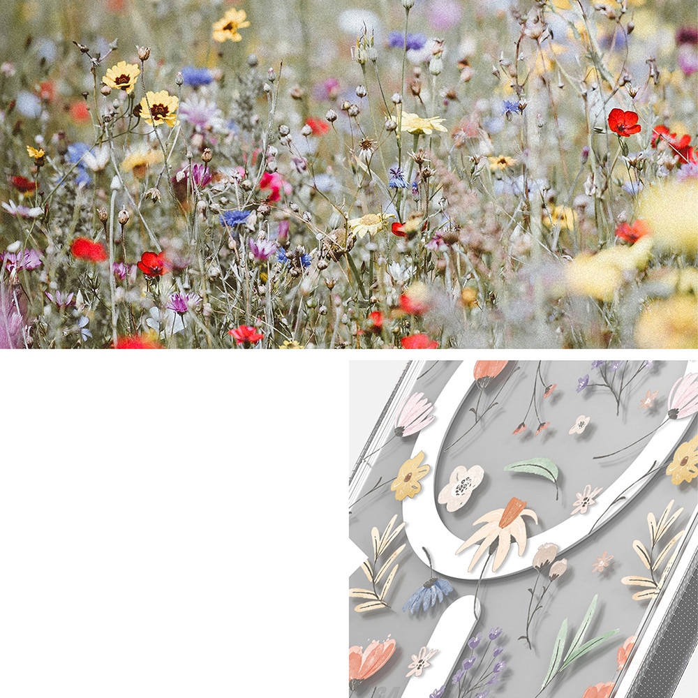 Husa pentru Samsung Galaxy S26 Ultra - Ringke Fusion MagSafe - Dry Flowers
