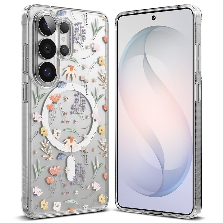 Husa pentru Samsung Galaxy S26 Ultra - Ringke Fusion MagSafe - Dry Flowers
