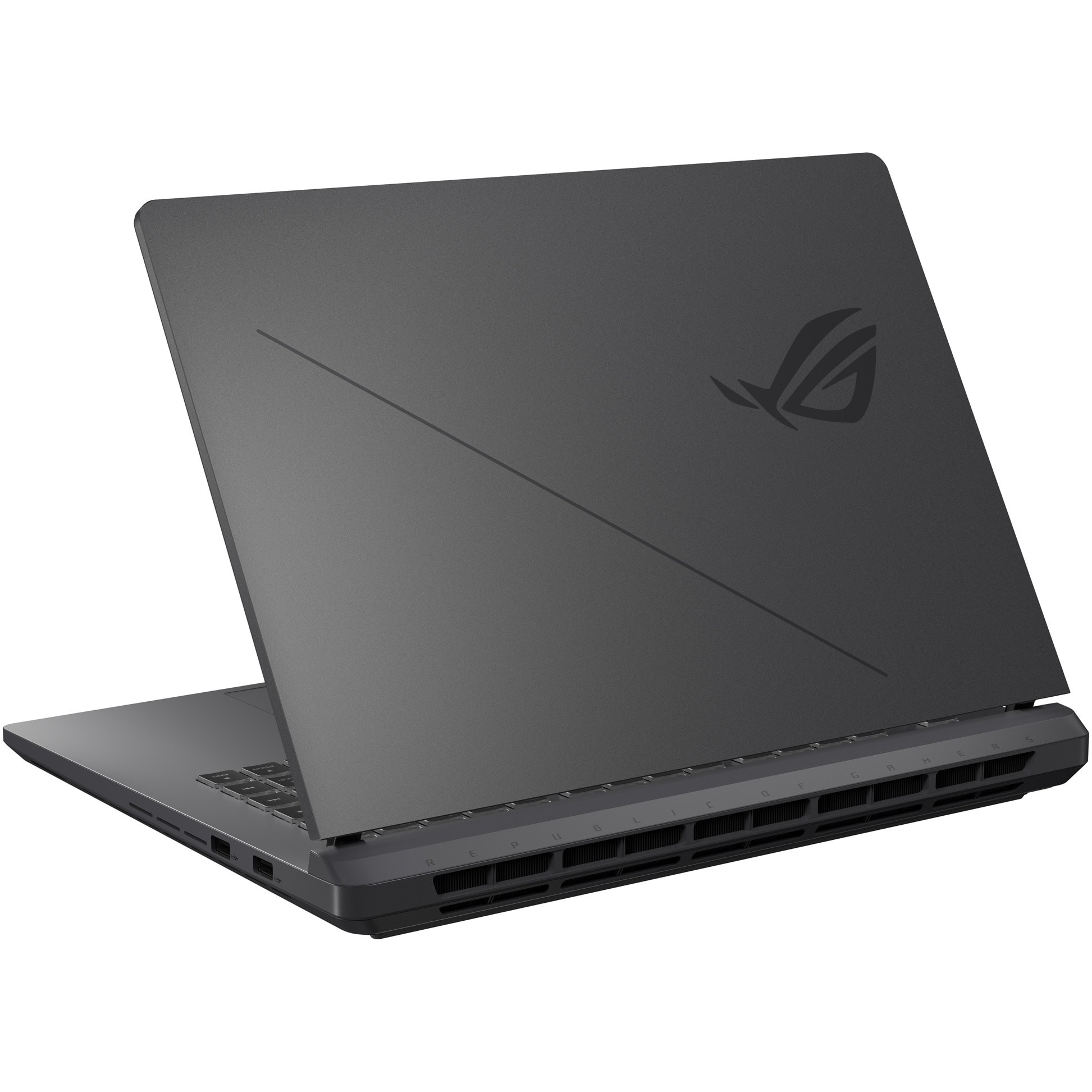 Laptop Gaming ASUS ROG Strix G16 G615JMR cu procesor Intel® Core™ i7 14650HX pana la 5.2GHz, 16'', 2.5K, WQXGA, IPS, 240Hz, 16GB DDR5 RAM, 512GB SSD, NVIDIA® GeForce RTX™ 5060 8GB GDDR7, No OS, Eclipse Gray, 3Y PUR