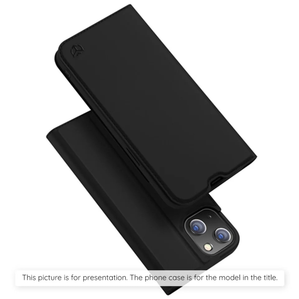 Husa pentru Huawei nova 14 Pro, SKYDDAR INNOVATION, Magskin Book, tip Carte cu Portofel Interior, set cu sticker, Negru