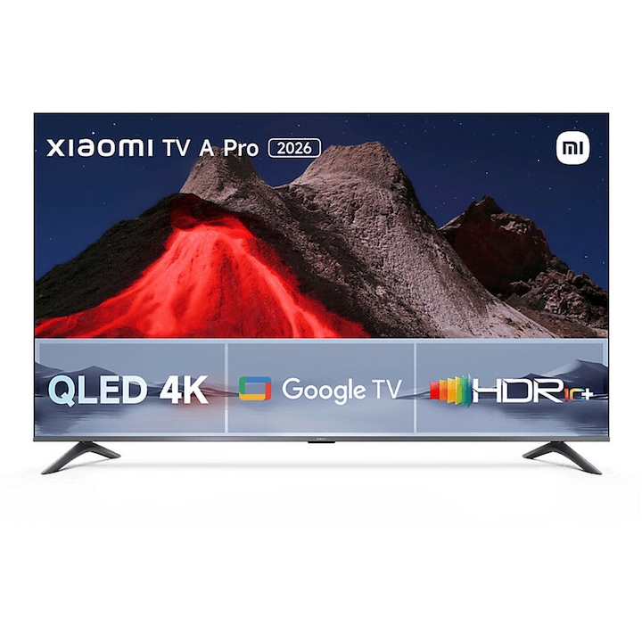 Televizor Smart 75" Xiaomi A PRO 2026 4K Ultra HD, HDR10+, QLED