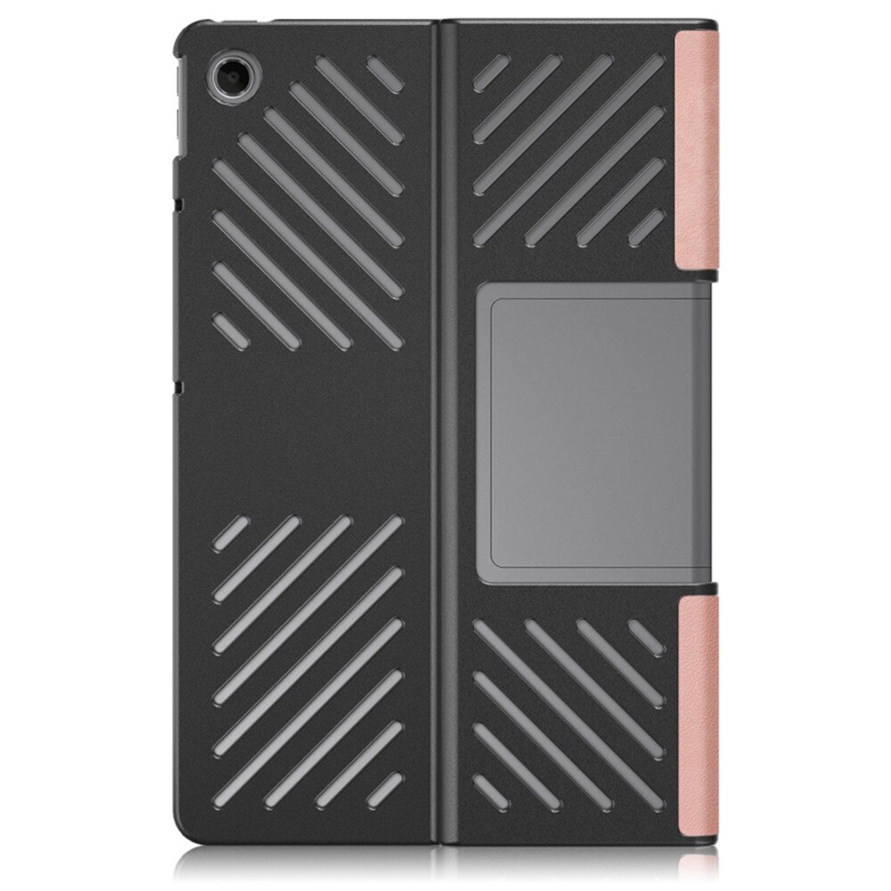 Husa pentru Lenovo Tab Plus, Accesorio FoldPro, Rose Gold