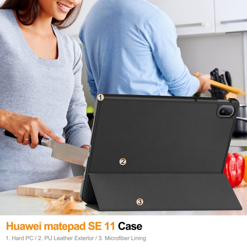 Husa pentru Huawei MatePad SE 11, Accesorio FoldPro, Black