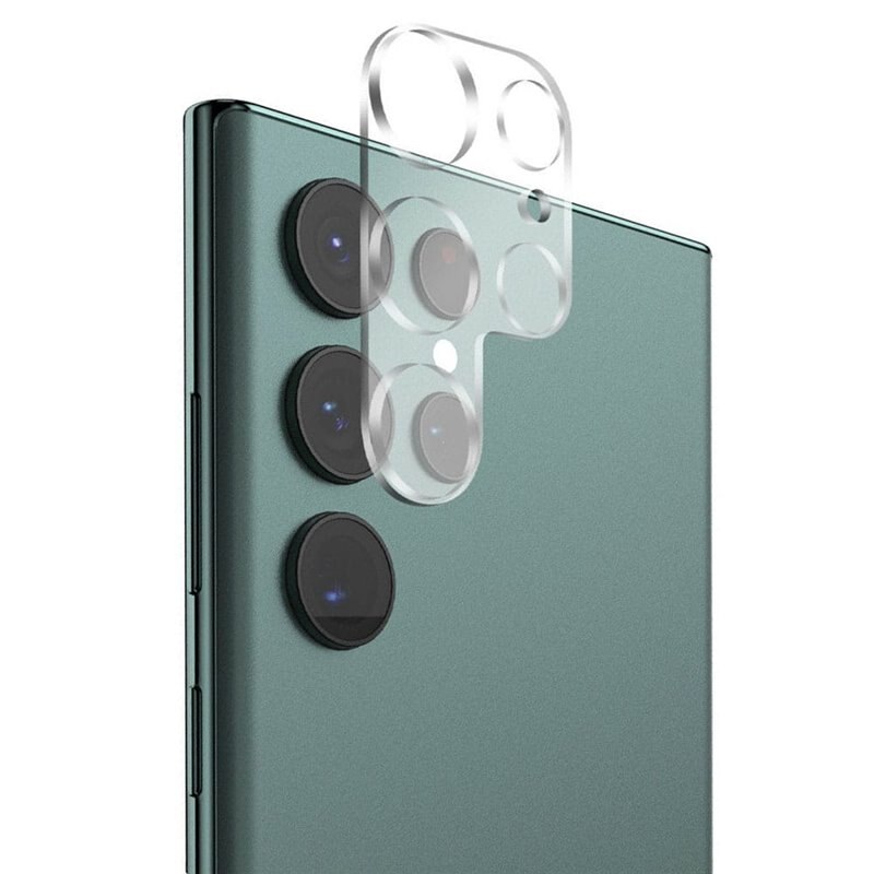 Folie de protectie tempered glass camera pentru Samsung Galaxy S25 Ultra transparent