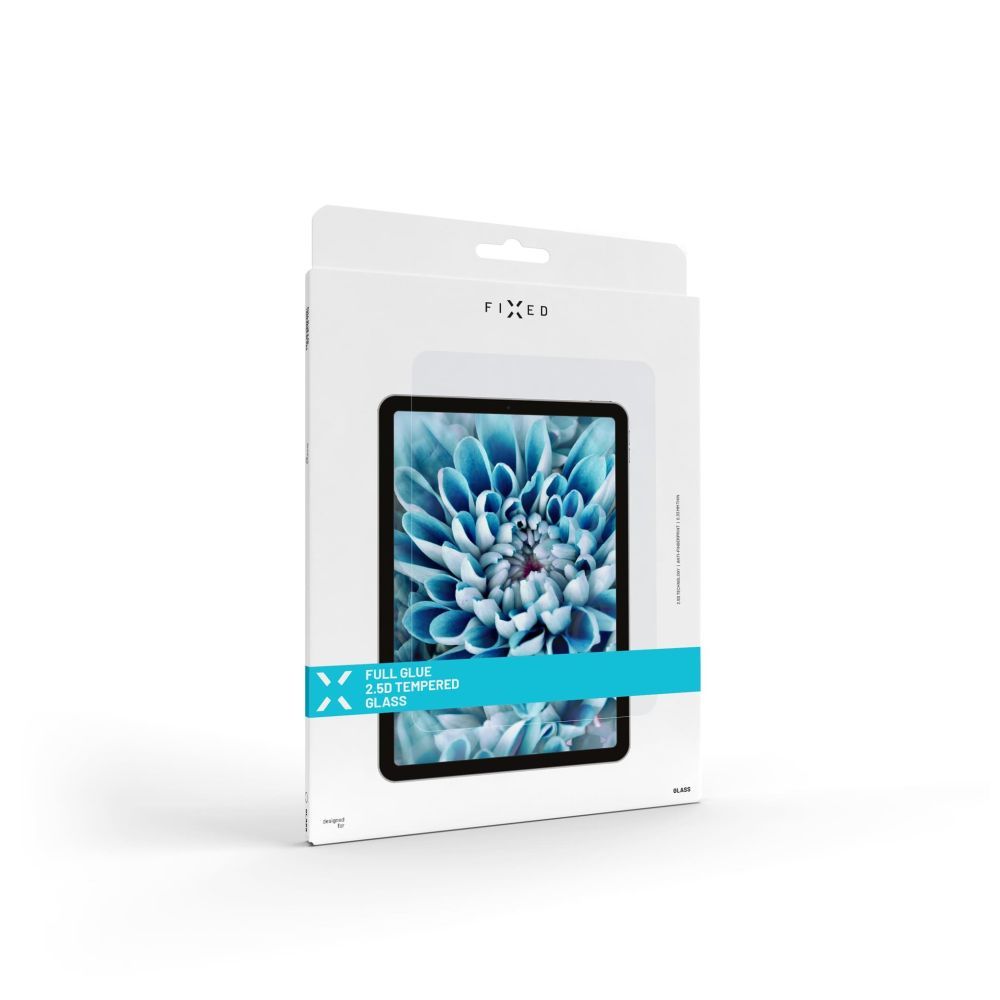 Folie de protectie din sticla securizata FIXED 2.5D pentru iPad Air 13", 0.33mm, transparent