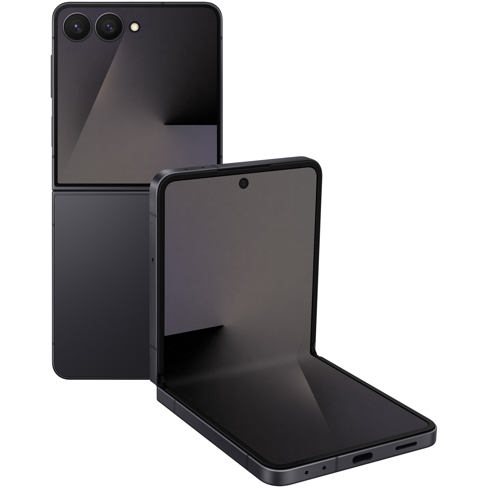 RESIGILAT: Telefon mobil Samsung Galaxy Z Flip7, 12GB RAM, 256GB, 5G, Jetblack