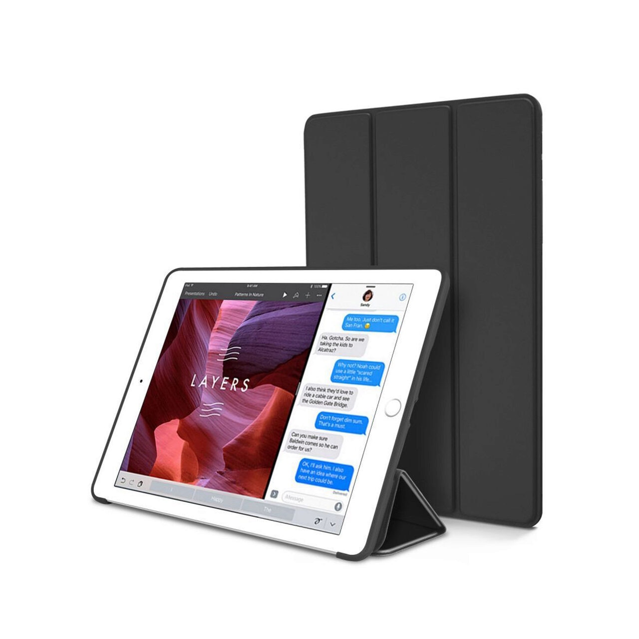 Husa pentru Samsung Galaxy Tab S9 / S9 FE - Techsuit FoldPro - Black