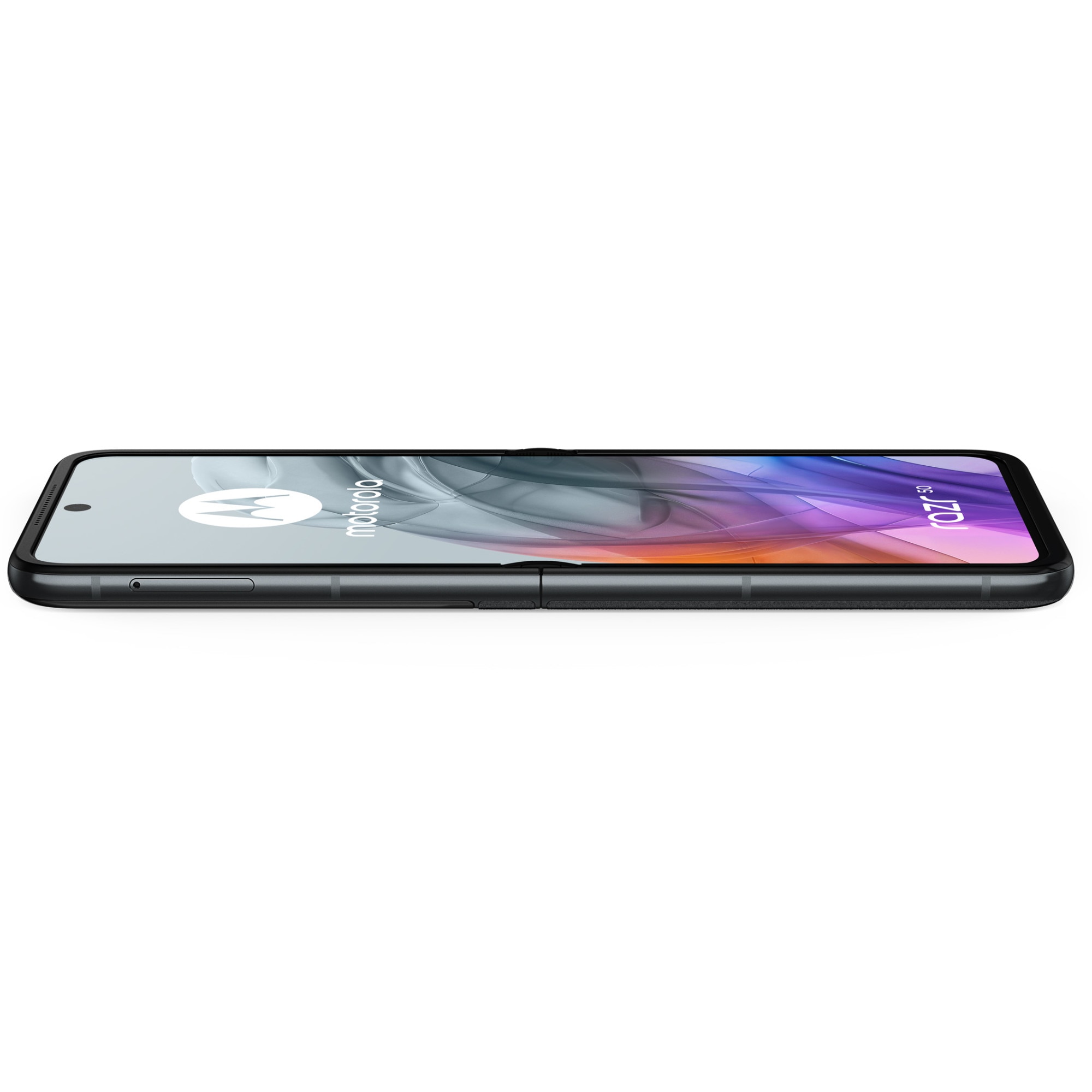 RESIGILAT: Telefon mobil Motorola Razr 50, Dual SIM, 8GB RAM, 256GB, 5G, Koala Grey