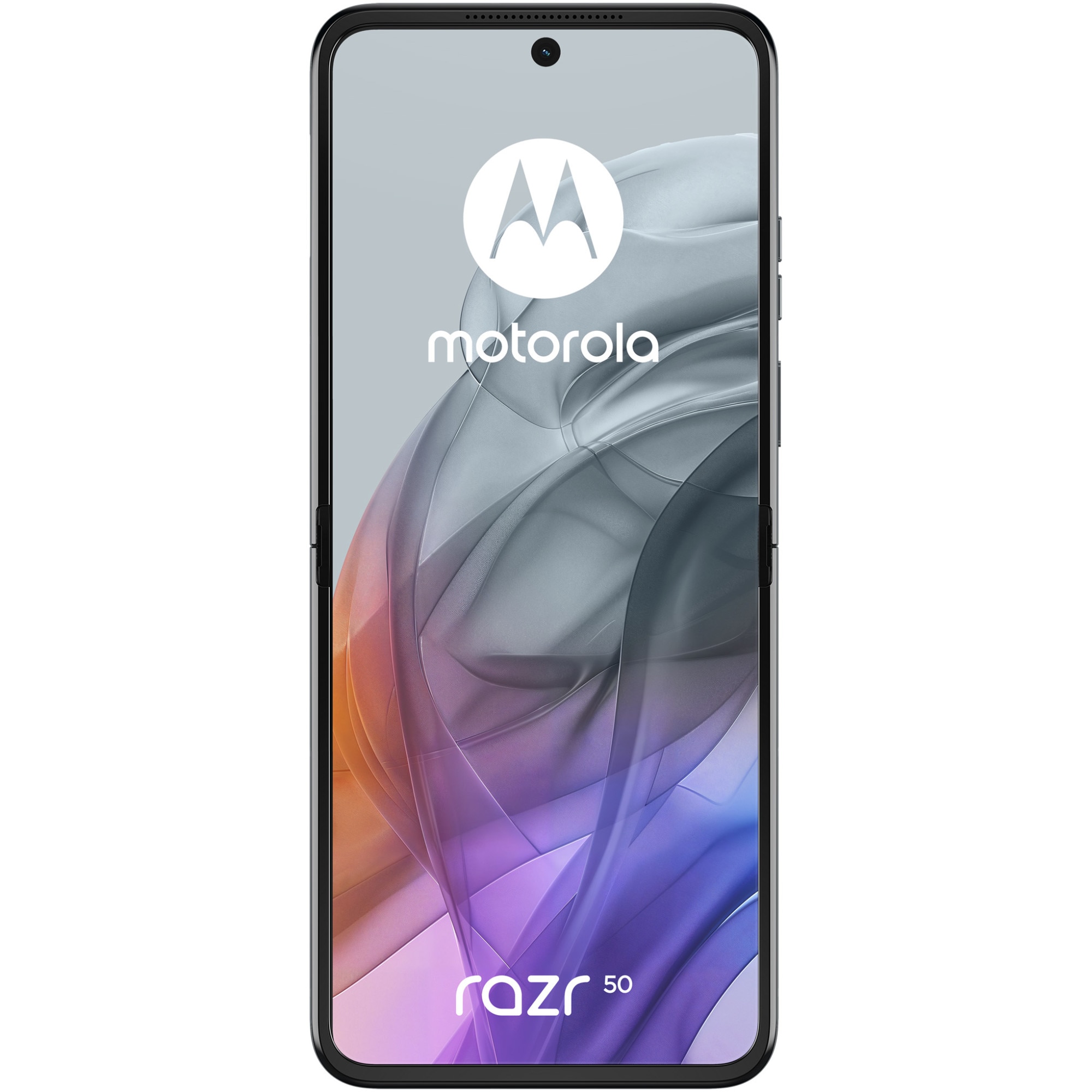 RESIGILAT: Telefon mobil Motorola Razr 50, Dual SIM, 8GB RAM, 256GB, 5G, Koala Grey