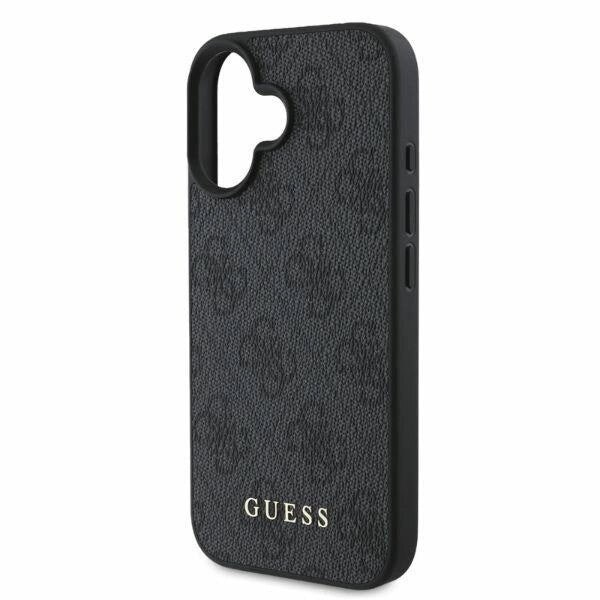 Husa Guess compatibila cu iPhone 16, 4G Classic, Negru