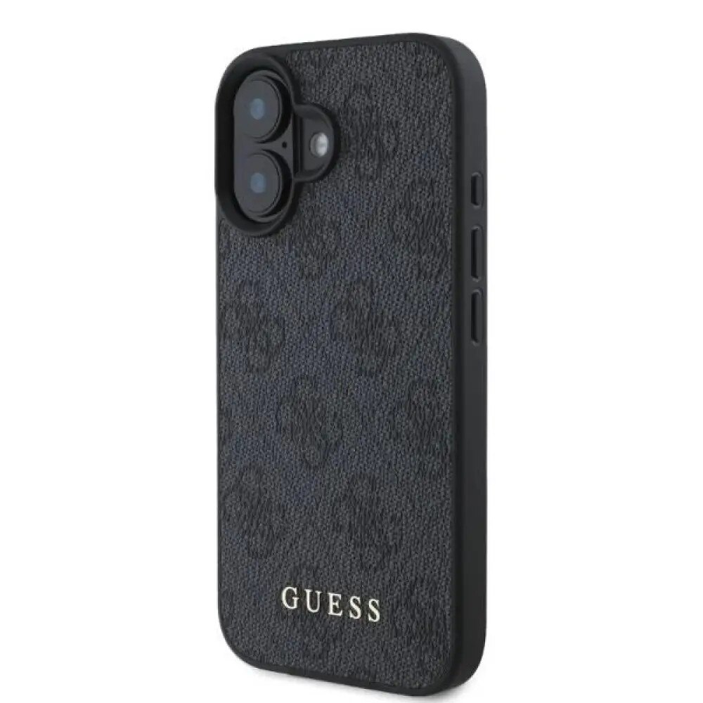 Husa Guess compatibila cu iPhone 16, 4G Classic, Negru