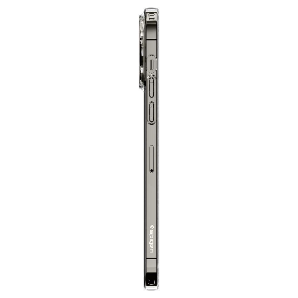 Carcasa Spigen Liquid Crystal compatibila cu iPhone 14 Pro Crystal Clear