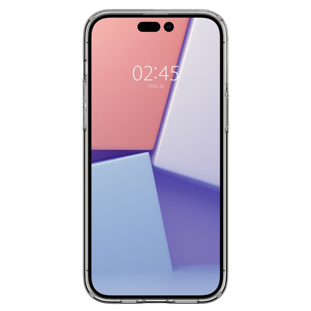 Carcasa Spigen Liquid Crystal compatibila cu iPhone 14 Pro Crystal Clear