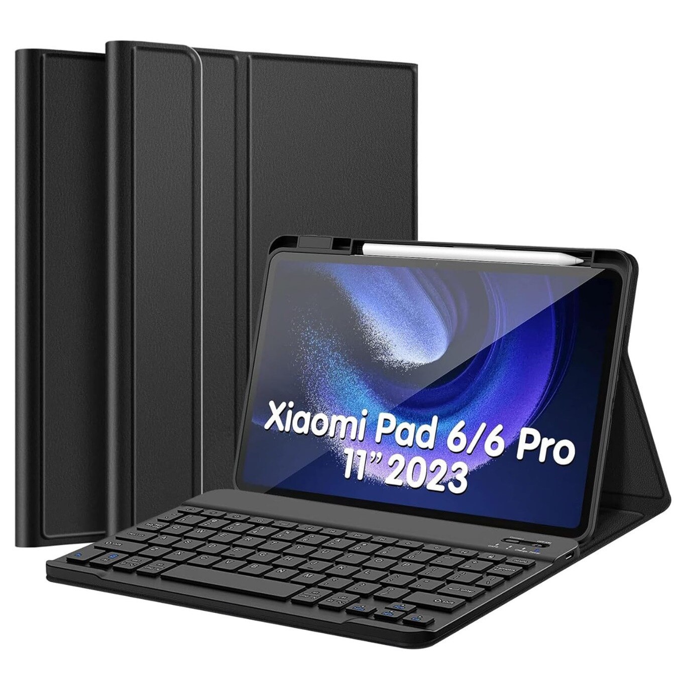Tastatura Husa Si Bluetooth Pentru Xiaomi Mi Pad 6 / 6 Pro 11" 2023 Verde