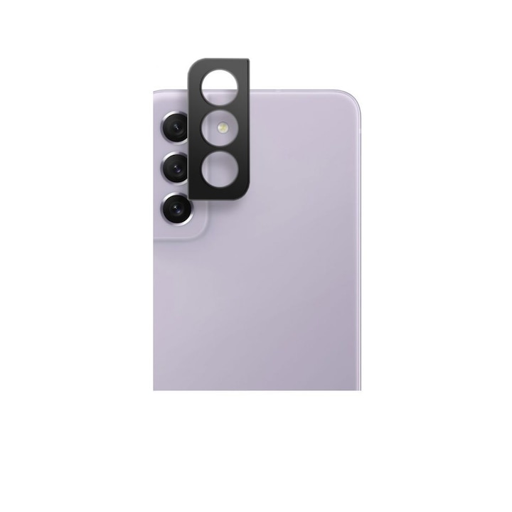 Rama protectie camera foto HOFI Alucam Pro compatibila cu Samsung Galaxy S22 / S22 Plus Black