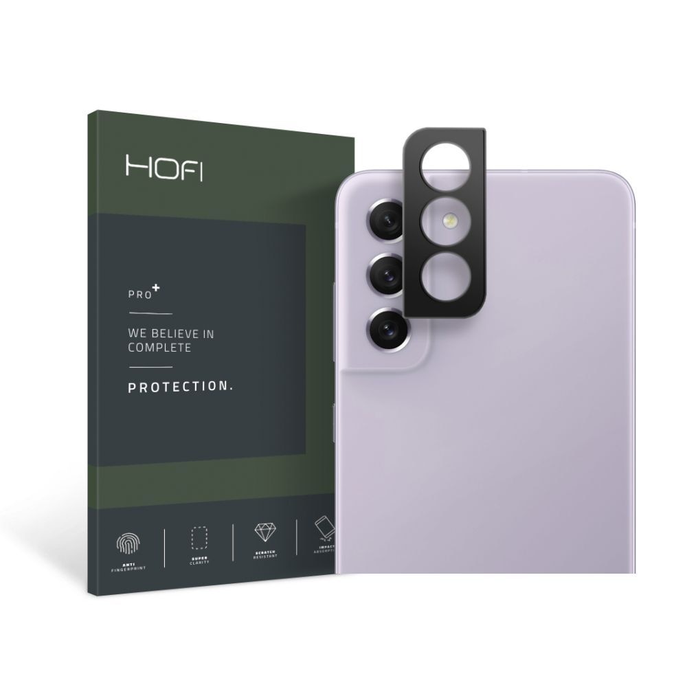 Rama protectie camera foto HOFI Alucam Pro compatibila cu Samsung Galaxy S22 / S22 Plus Black