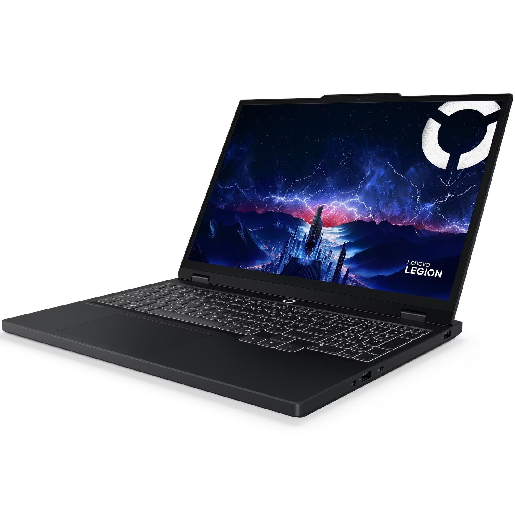 Laptop Gaming Lenovo Legion 5 15IAX10 cu procesor Intel® Core™ Ultra 7 255HX pana la 5.2GHz, 15.1" WQXGA, OLED, 165Hz, 32GB DDR5 RAM, 1TB SSD, NVIDIA® GeForce RTX™ 5070 8GB GDDR7, No OS, Eclipse Black, 3y on-site Premium Care