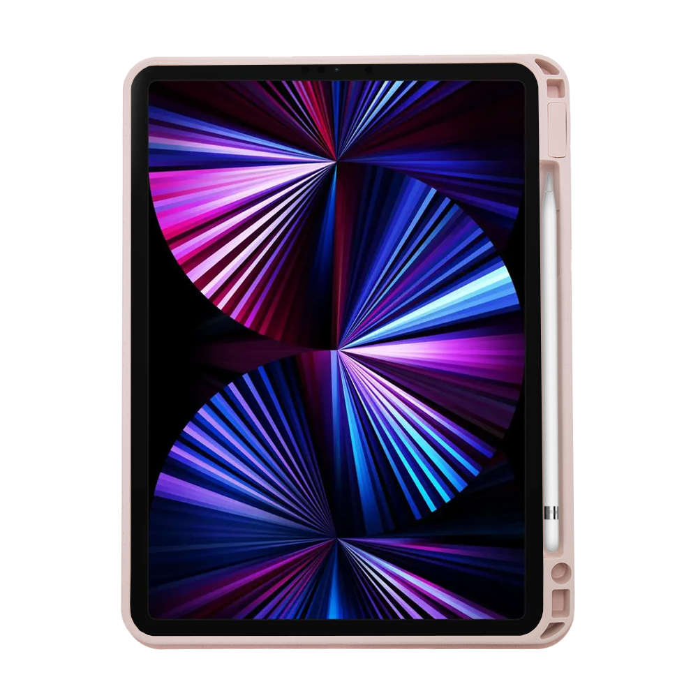 Husa magnetica 4 in 1, Alogy, pentru Apple iPad Pro 11 2021, Bluetooth, Roz