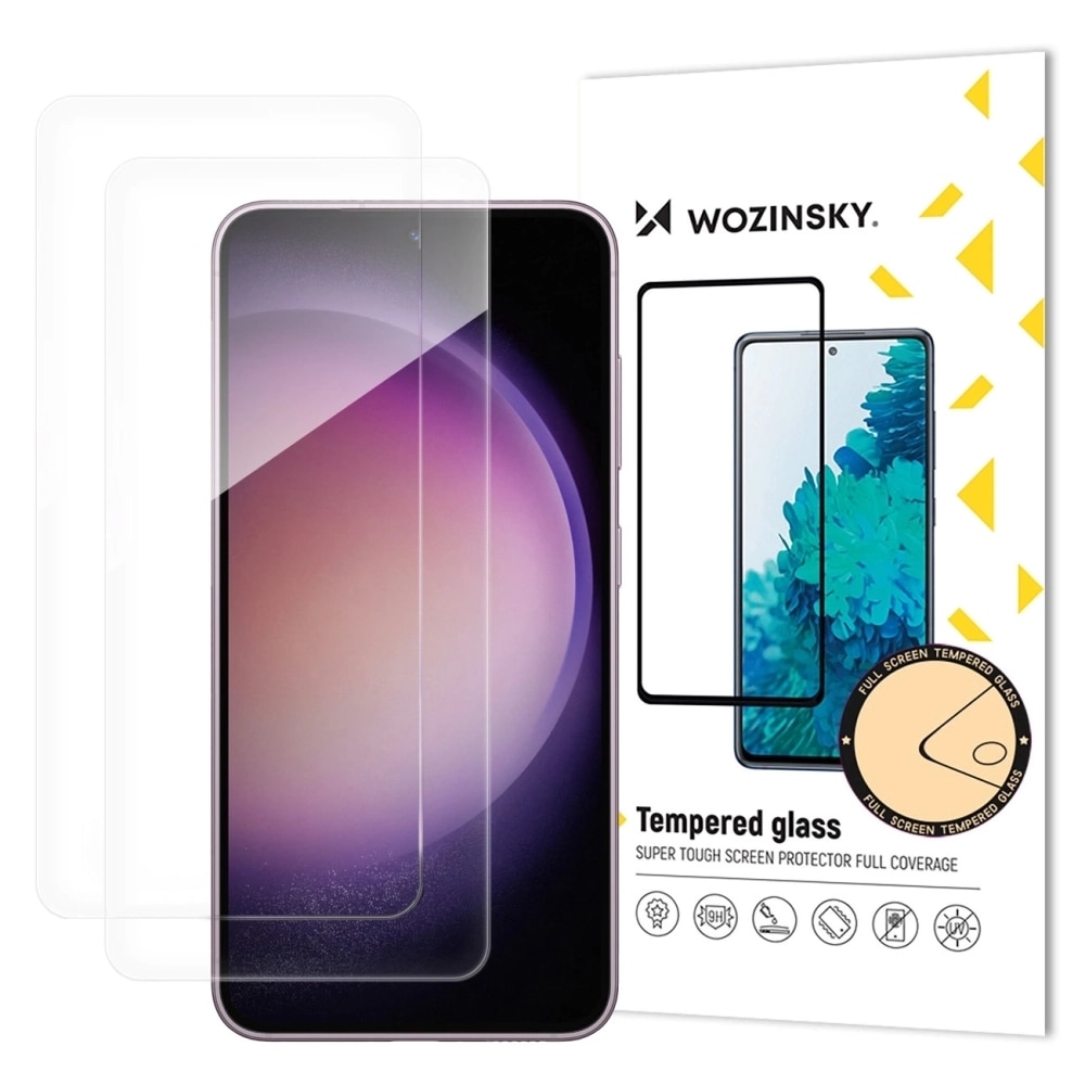 Set 2 folii protectie Wozinsky Tempered Glass compatibile cu Samsung Galaxy A17 / A17 5G, Transparent