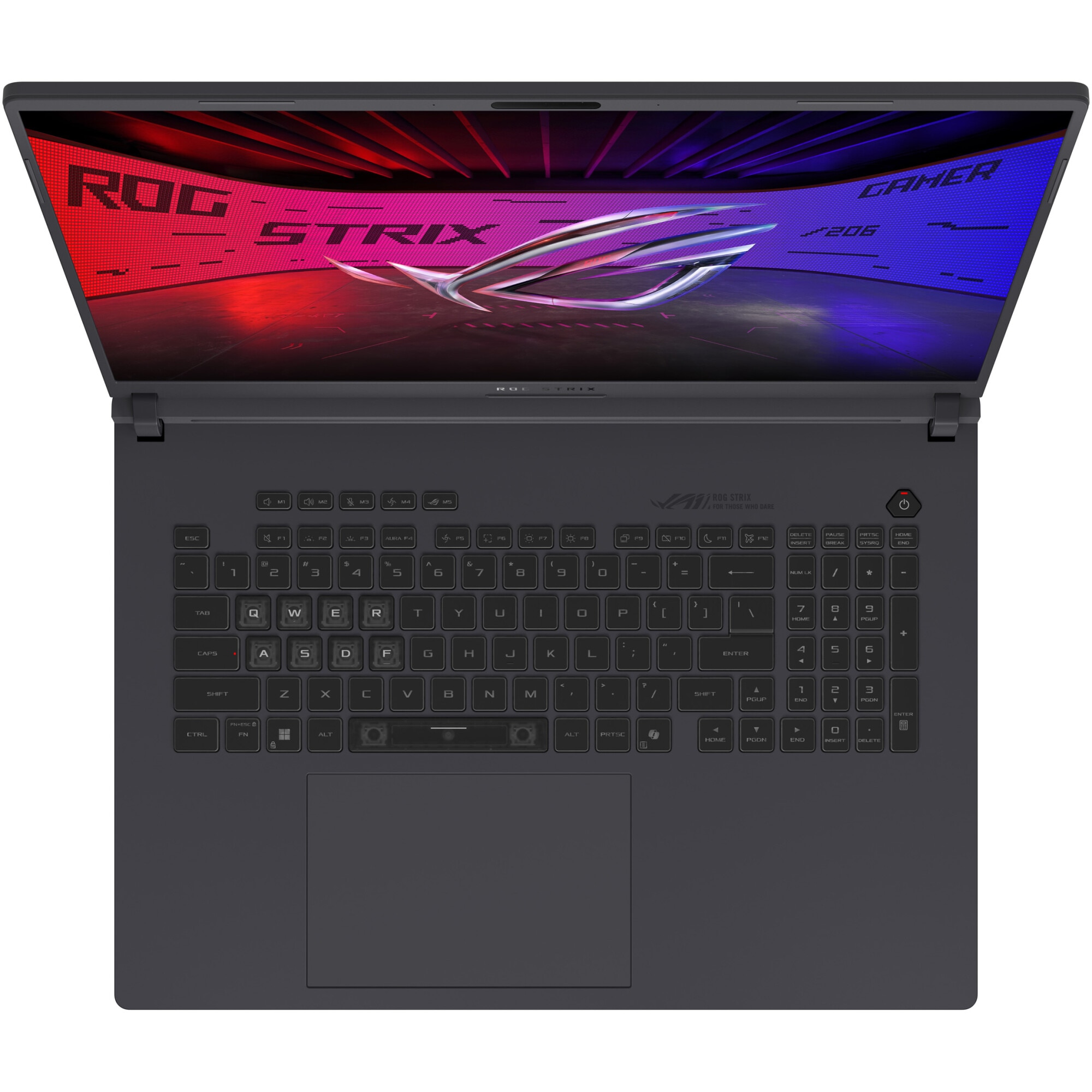 Laptop Gaming ASUS ROG Strix G18 G815LW cu procesor Intel® Core™ Ultra 9 275HX pana la 5.4GHz, 18", 2.5K WQXGA, 240Hz, G-Sync, 32GB DDR5, 1TB SSD, NVIDIA® GeForce RTX™ 5080 16GB GDDR7, Windows 11 Pro, Eclipse Gray