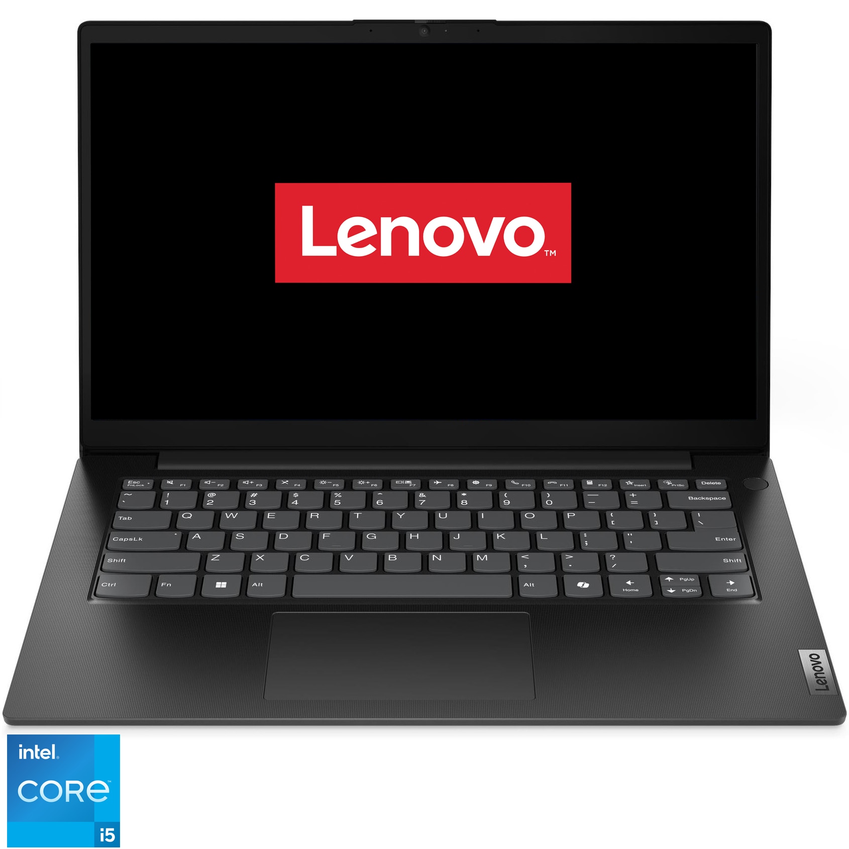 Laptop Lenovo V14 G5 IRL cu procesor Intel® Core i5-13420H pana la 4.60 GHz, 14" FHD, 16GB RAM, 512GB SSD, Intel® UHD Graphics, No OS