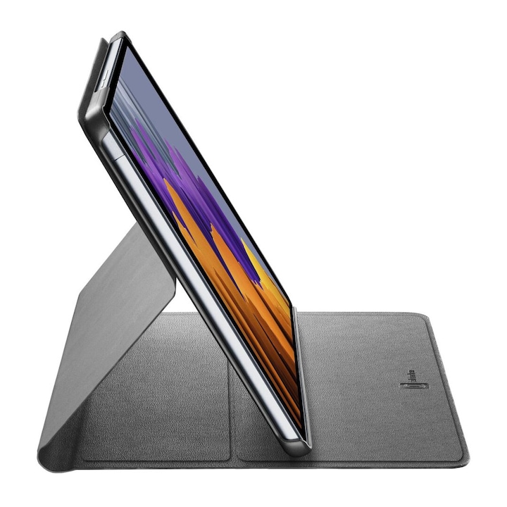 Husa tableta Cellularline Folio cu stand pentru Samsung Galaxy Tab, negru