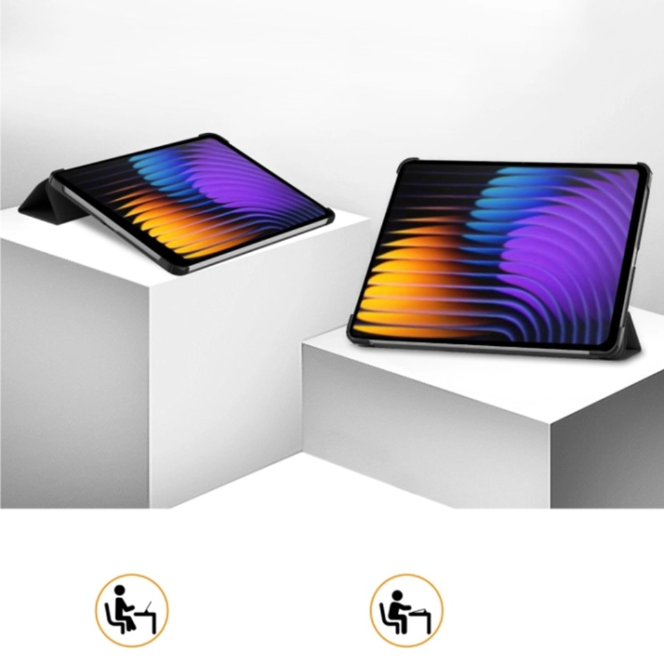 Husa tableta pentru Xiaomi Pad 7 / 7 Pro cu suport Multi-Unghi si functie Sleep/Wake, SKYDDAR FoldVision - Unicorn