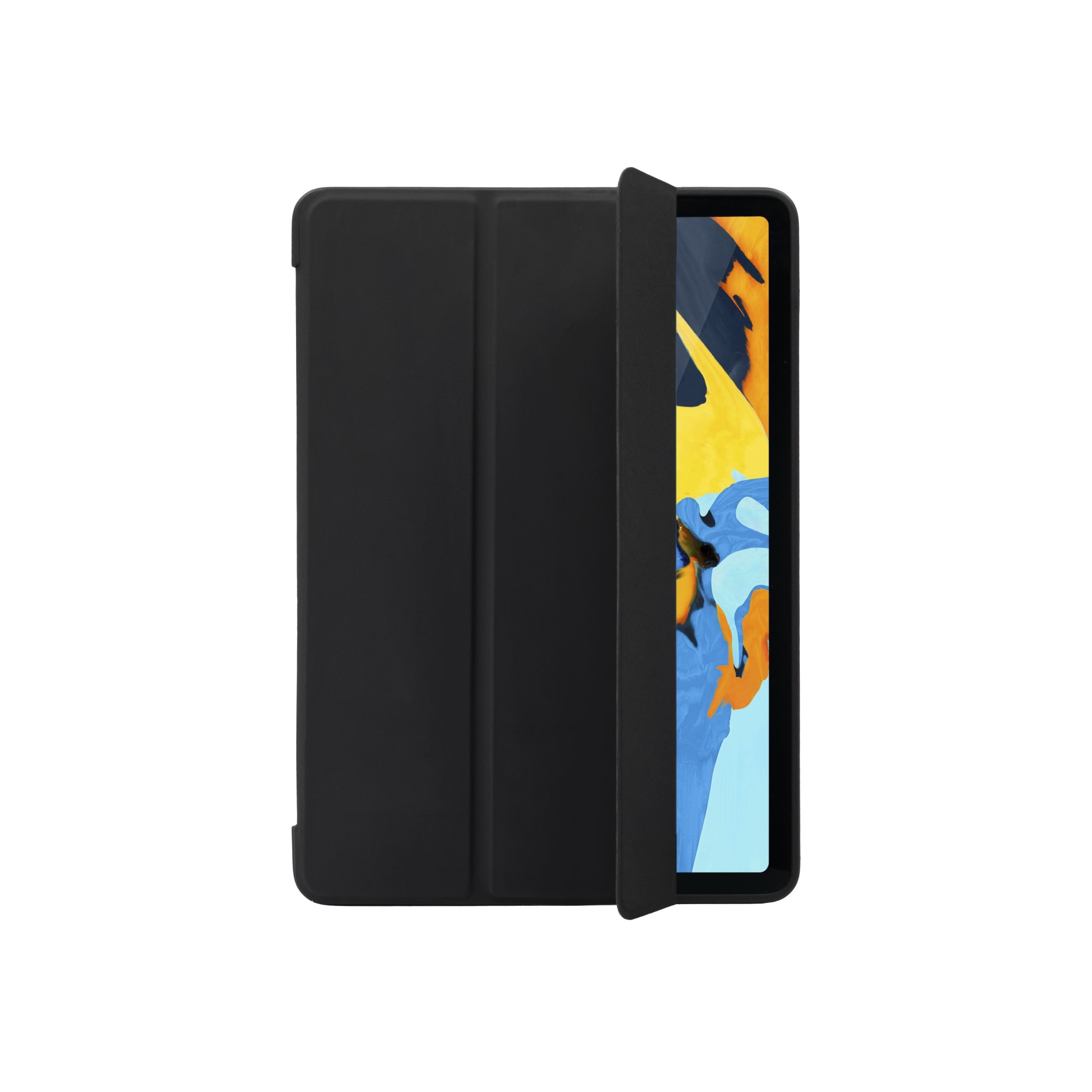 Husa pentru Apple iPad Air (2020), FIXED Padcover+, suport de pencil, Negru