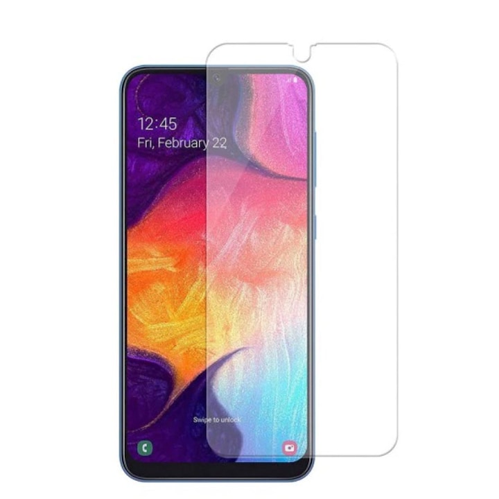 Folie sticla compatibila cu Samsung Galaxy A12 / Galaxy M12, 0.33mm, 9H, 2.5D, Transparent