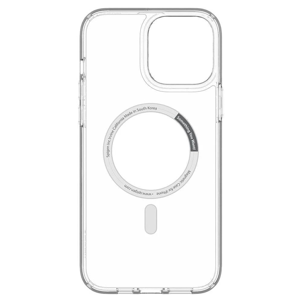 Carcasa Spigen Ultra Hybrid MagSafe compatibila cu iPhone 13 Pro Max White