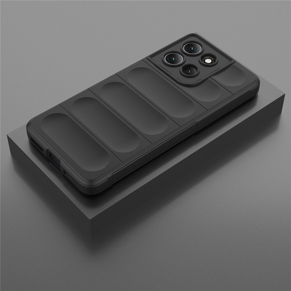 Husa antisoc pentru Motorola Moto G86 Power, Accesorio Magic Shield, Negru