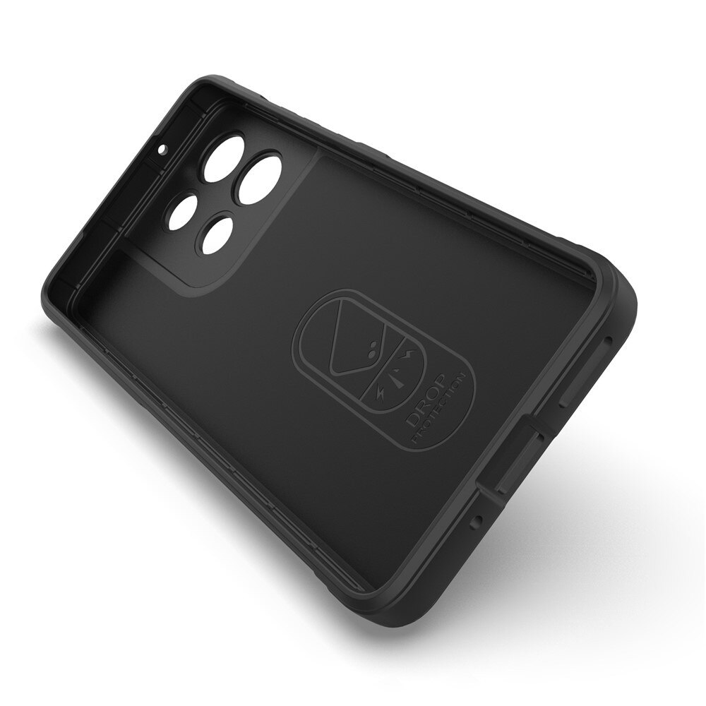 Husa antisoc pentru Motorola Moto G86 Power, Accesorio Magic Shield, Negru
