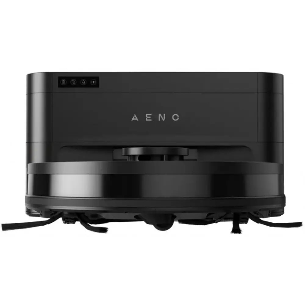 Aspirator robot AENO ARC0005S, 4000Pa, 3000 mAh, 120 m2, Cartografiere, Wi-Fi Comenzi vocale, Autonomie pana la 120 min, Negru