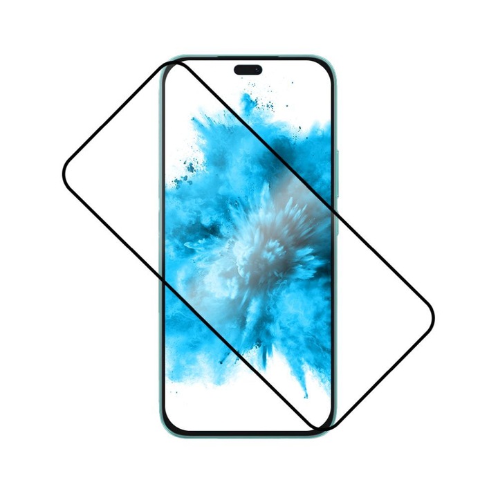 Folie protectie sticla securizata FIXED pentru telefon Honor 400 Lite, negru
